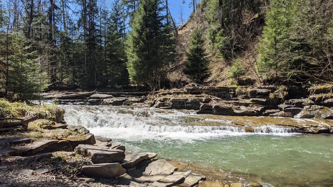 Водоспад Зелениця фото